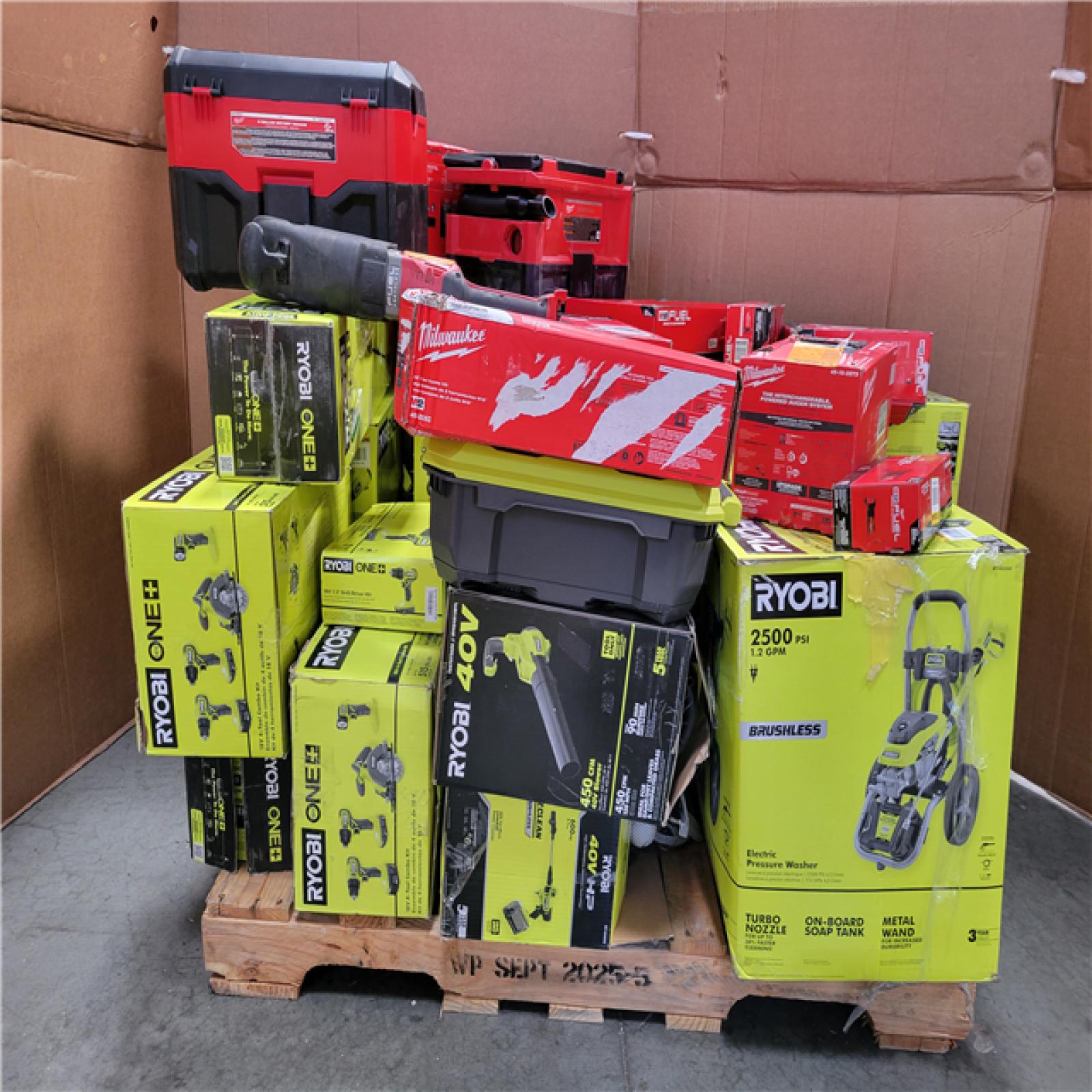 CALIFORNIA AS-IS TOOL PALLET