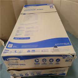 California AS-IS SUNCAST TREMONT Storage Shed (Box 1 & 2) Damaged Boxes