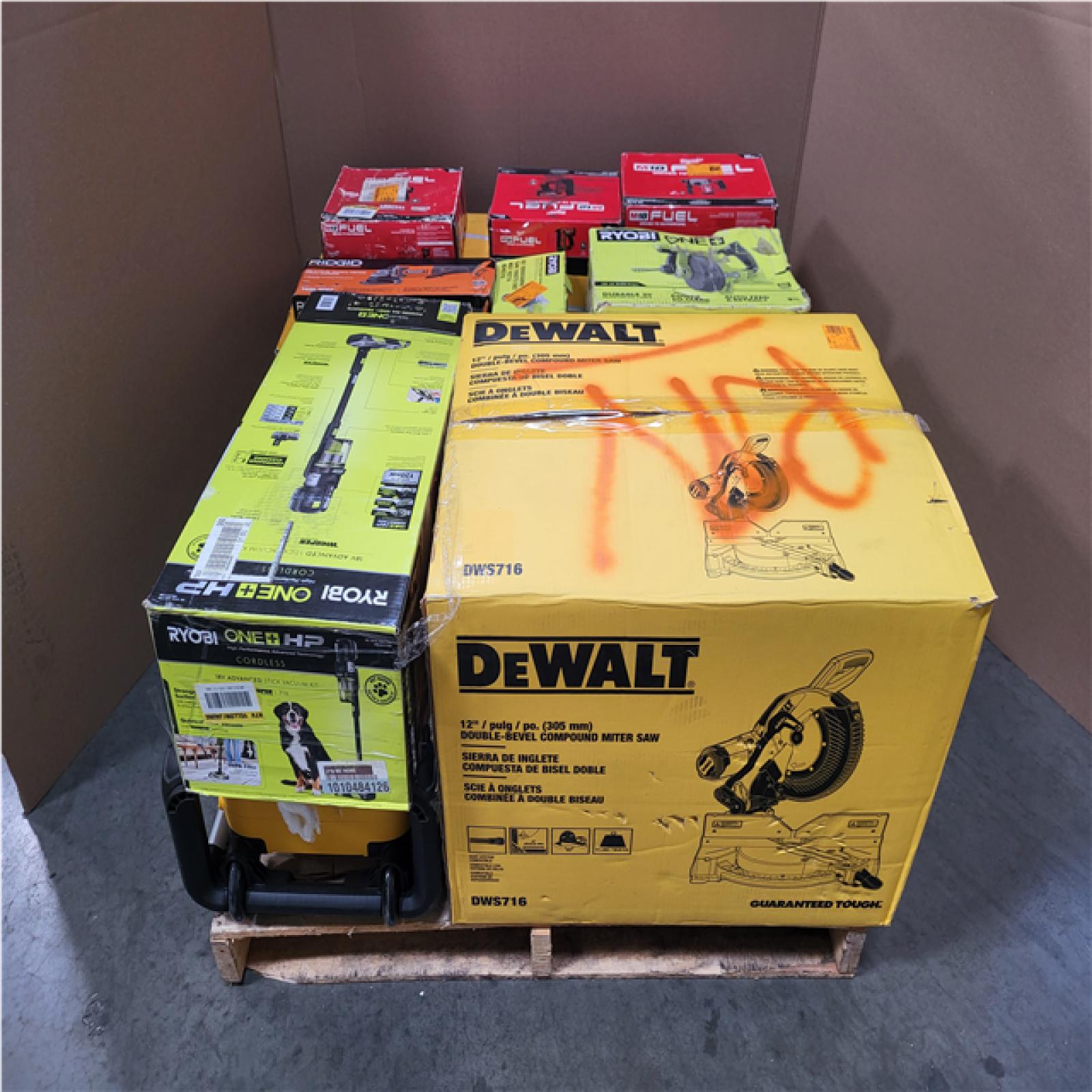 CALIFORNIA AS-IS TOOL PALLET