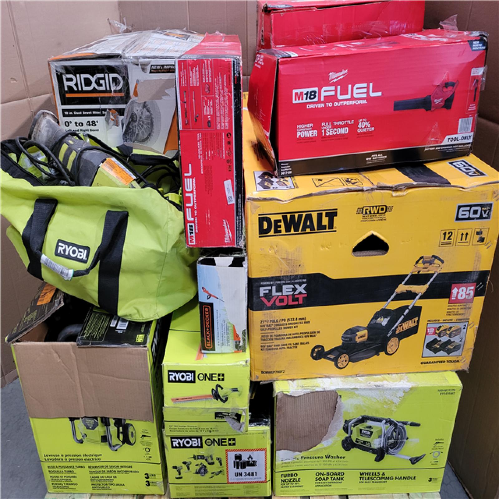 CALIFORNIA AS-IS TOOL PALLET