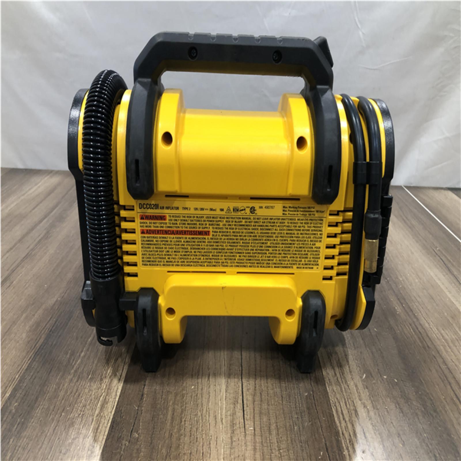 AS-IS DEWALT 20V MAX Cordless Electric Portable Inflator (Tool Only)