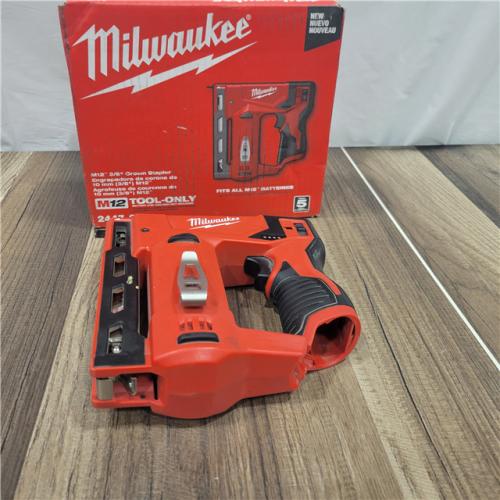 AS-IS Milwaukee Tool MWK2447-20 3 X 8 in. Crown Stapler Tool