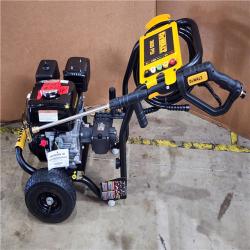 HOUSTON LOCATION - AS-IS (APPEARS LIKE NEW) DEWALT 3600 PSI 2.5 GPM Gas Cold Water Professional Pressure Washer with HONDA GX200 Engine