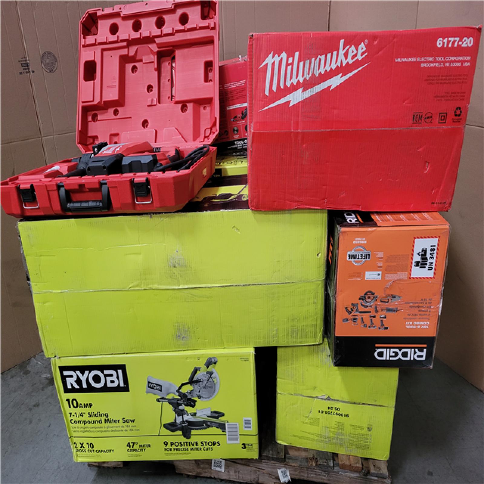 CALIFORNIA AS-IS TOOL PALLET