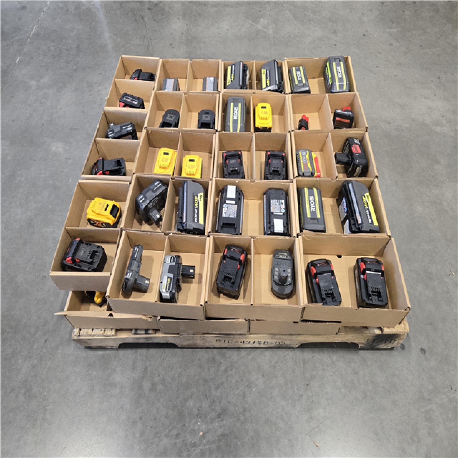 DALLAS LOCATION- AS-IS BATTERY PALLET