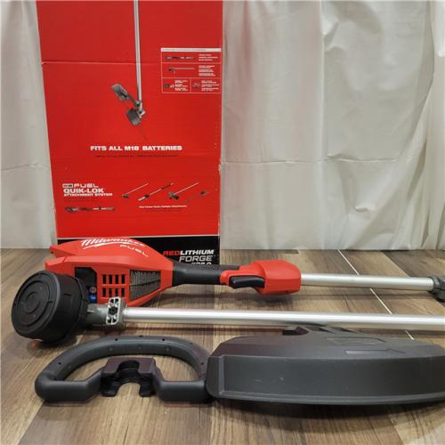 AS-IS MILWAUKEE   M18 FUEL 18V 16 in. Brushless Cordless Powered String Trimmer W/QUIK-LOK Attachment Capability (TOOL ONLY)