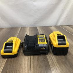 AS-IS DEWALT 20V MAX Lithium-Ion 6.0Ah and 4.0Ah Battery and Charger Starter Kit