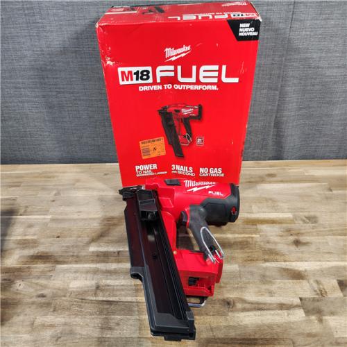 HOUSTON LOCATION - AS-IS (APPEARS LIKE NEW) Milwaukee 2744-20 M18 FUEL 3-1/2 in. 18-Volt 21-Degree Lithium-Ion Brushless Cordless Framing Nailer (Tool-Only)
