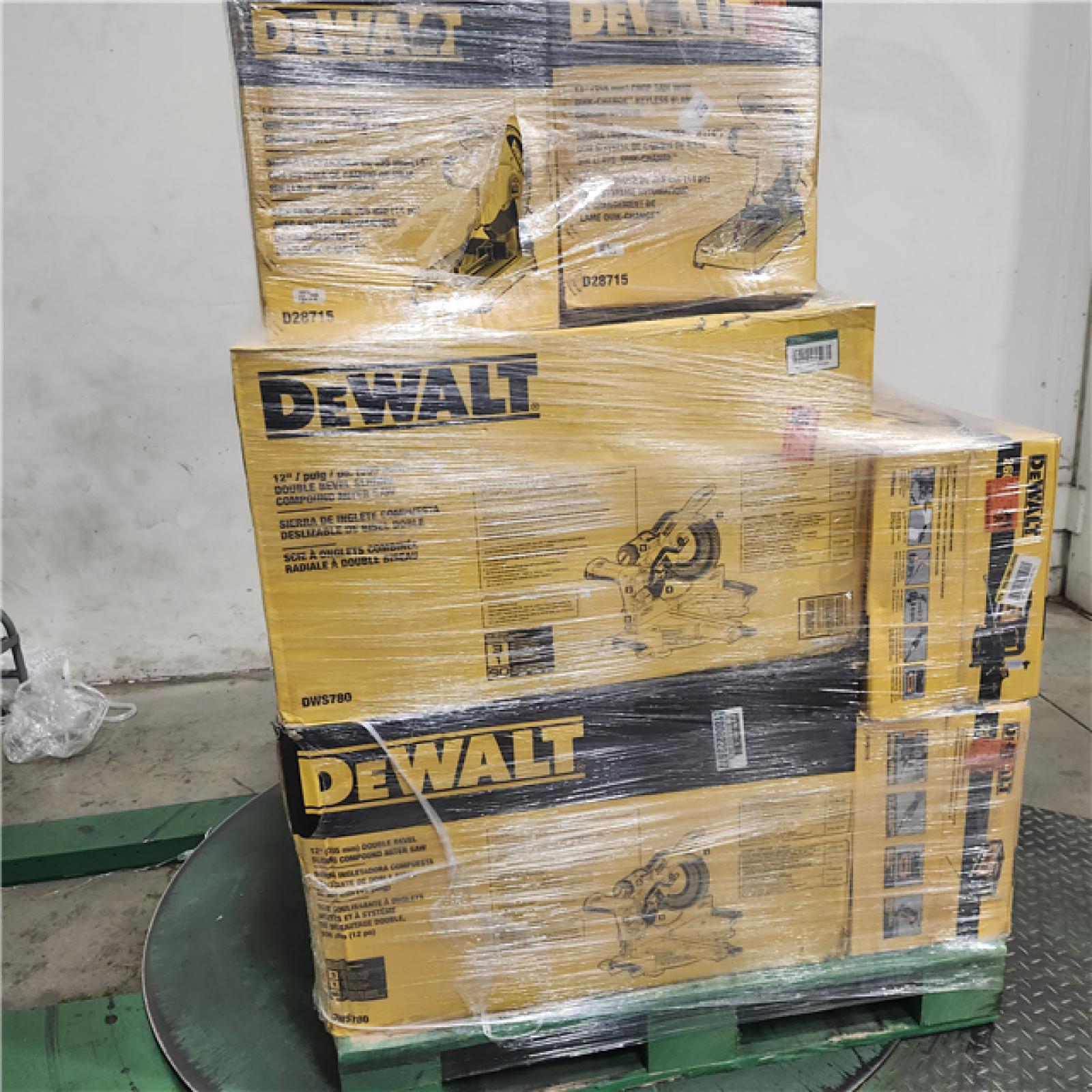 Dallas Location - As-Is DEWALT Tool Pallet