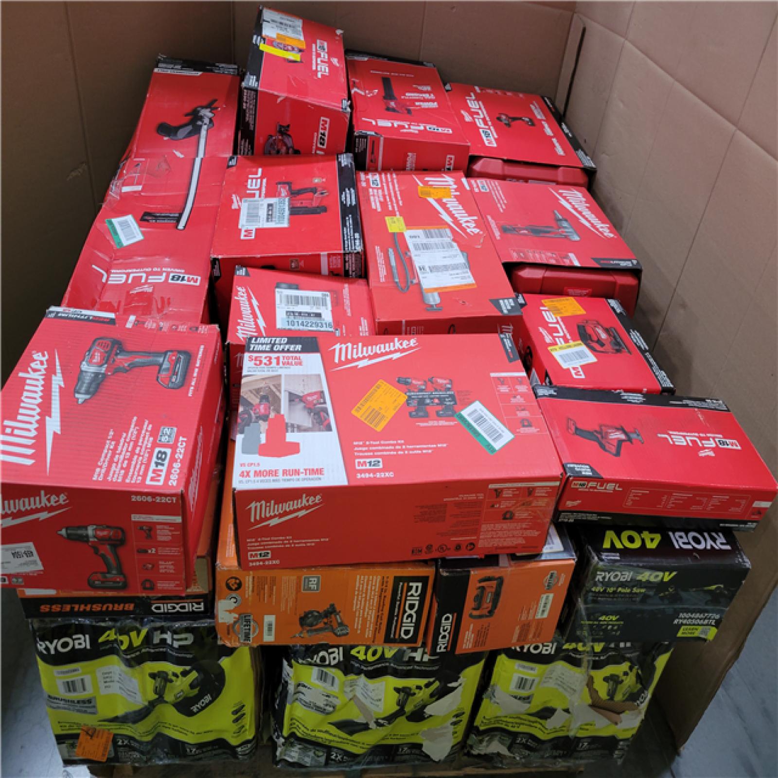 CALIFORNIA AS-IS TOOL PALLET