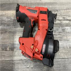 AS-IS Milwaukee FUEL 18-Volt Lithium-Ion Brushless Cordless Coil Roofing Nailer (Tool Only)