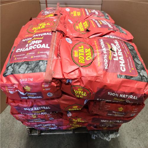 Phoenix Location NEW Royal Oak 15.44 lbs. 100% All Natural Hardwood Lump Charcoal Pallet (30-Bags)