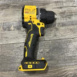 AS-IS DEWALT Atomic 20V Lithium-Ion Cordless Compact 1/2 in. Drill/Driver Kit
