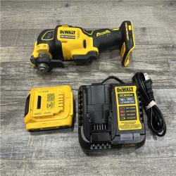 AS-IS DEWALT ATOMIC 20V MAX Cordless Brushless Oscillating Multi Tool Kit