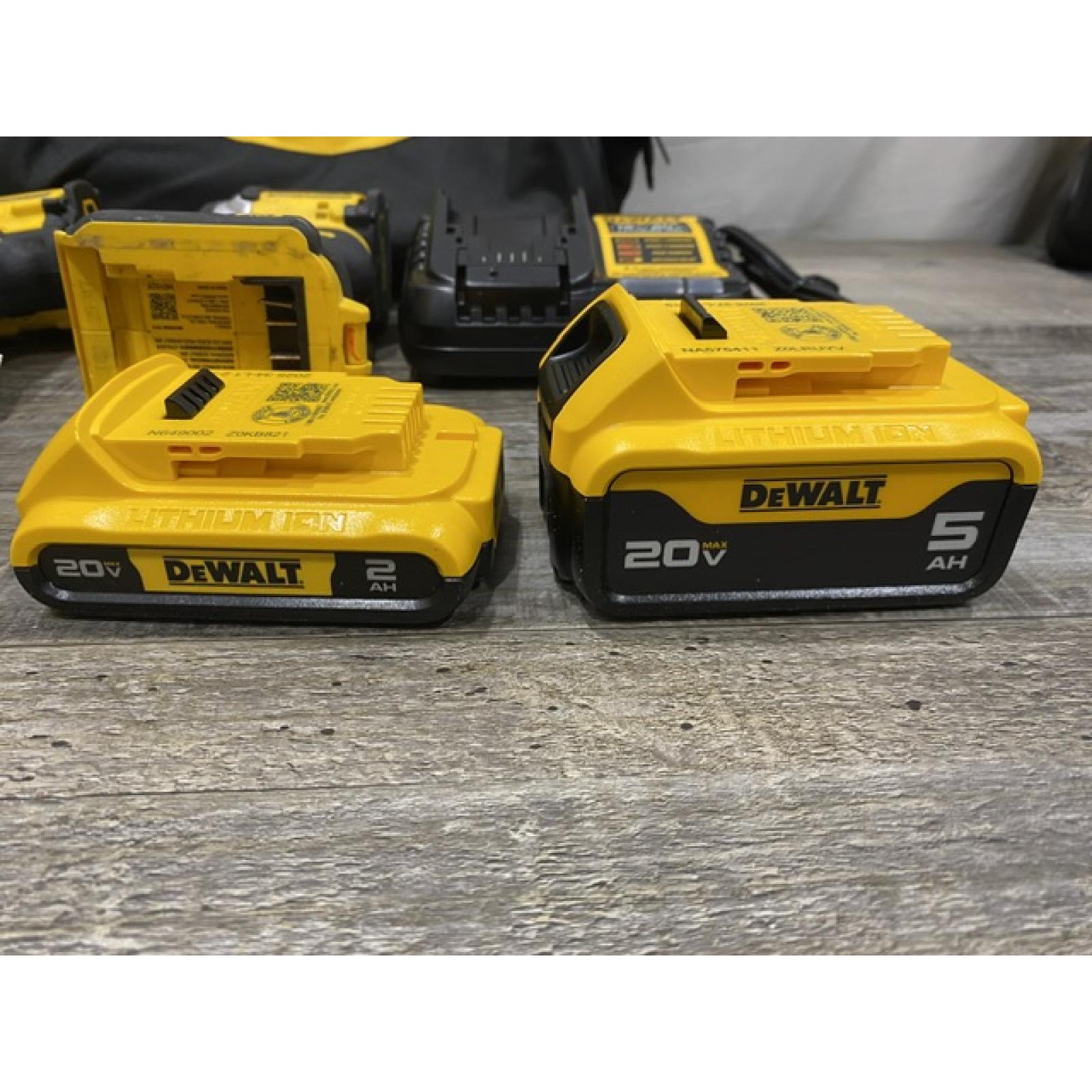 AS-IS DEWALT ATOMIC 20V MAX Lithium-Ion Cordless 2-Tool Combo Kit