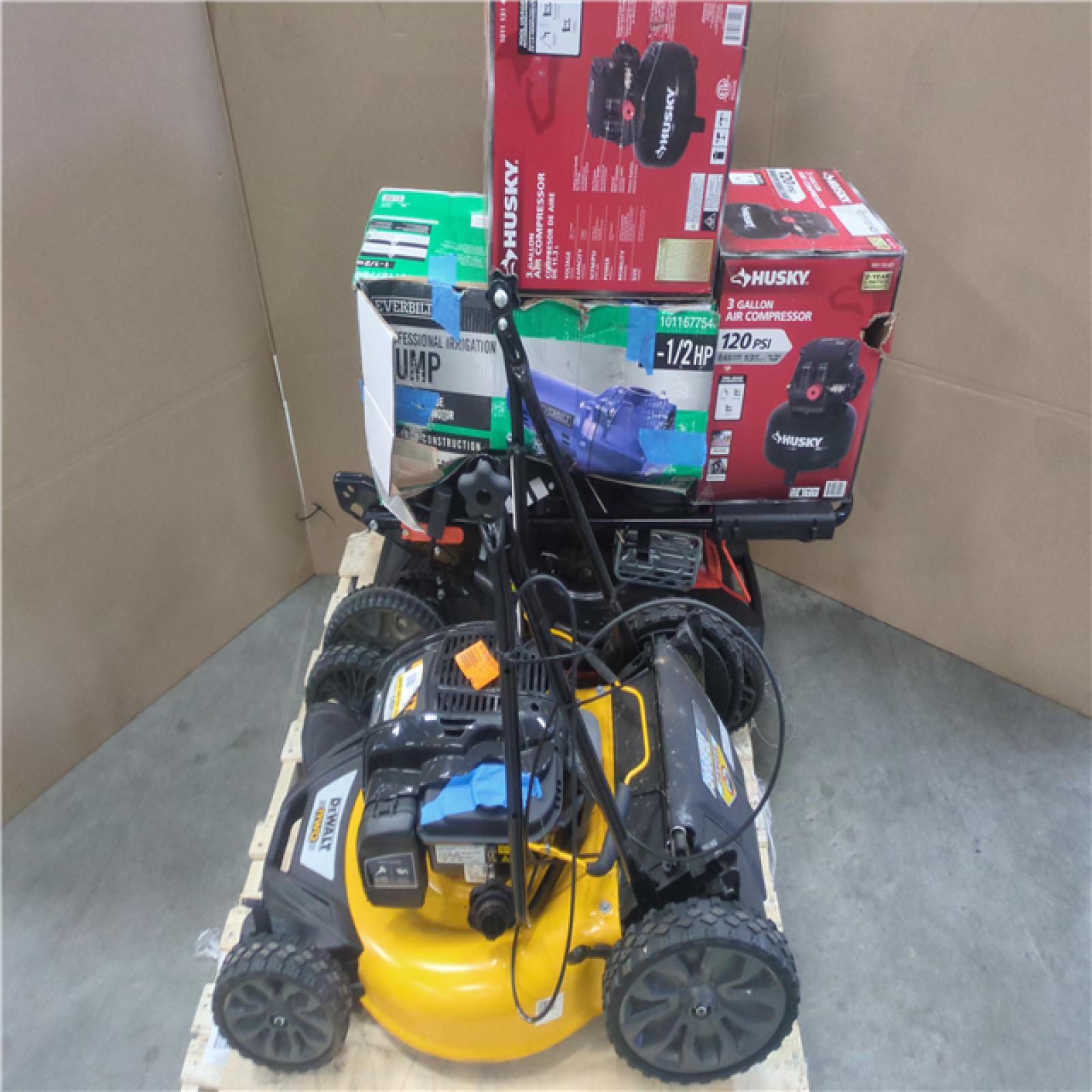 CALIFORNIA AS-IS OUTDOOR POWER EQUIPMENT