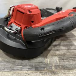 AS-IS Milwaukee FUEL 18V Lithium-Ion Brushless Cordless Deep Cut Band Saw (Tool-Only)