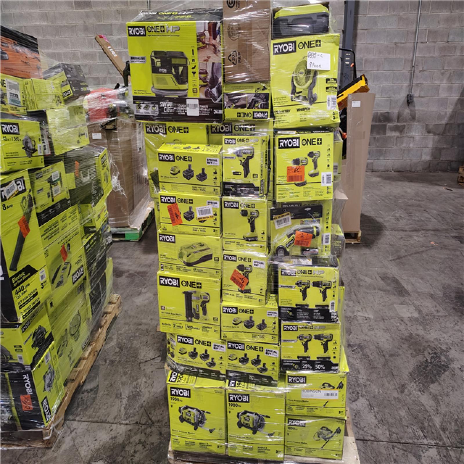 Pittston Location As-Is Power Tools Partial Truckload (8 Pallets) 6338-C