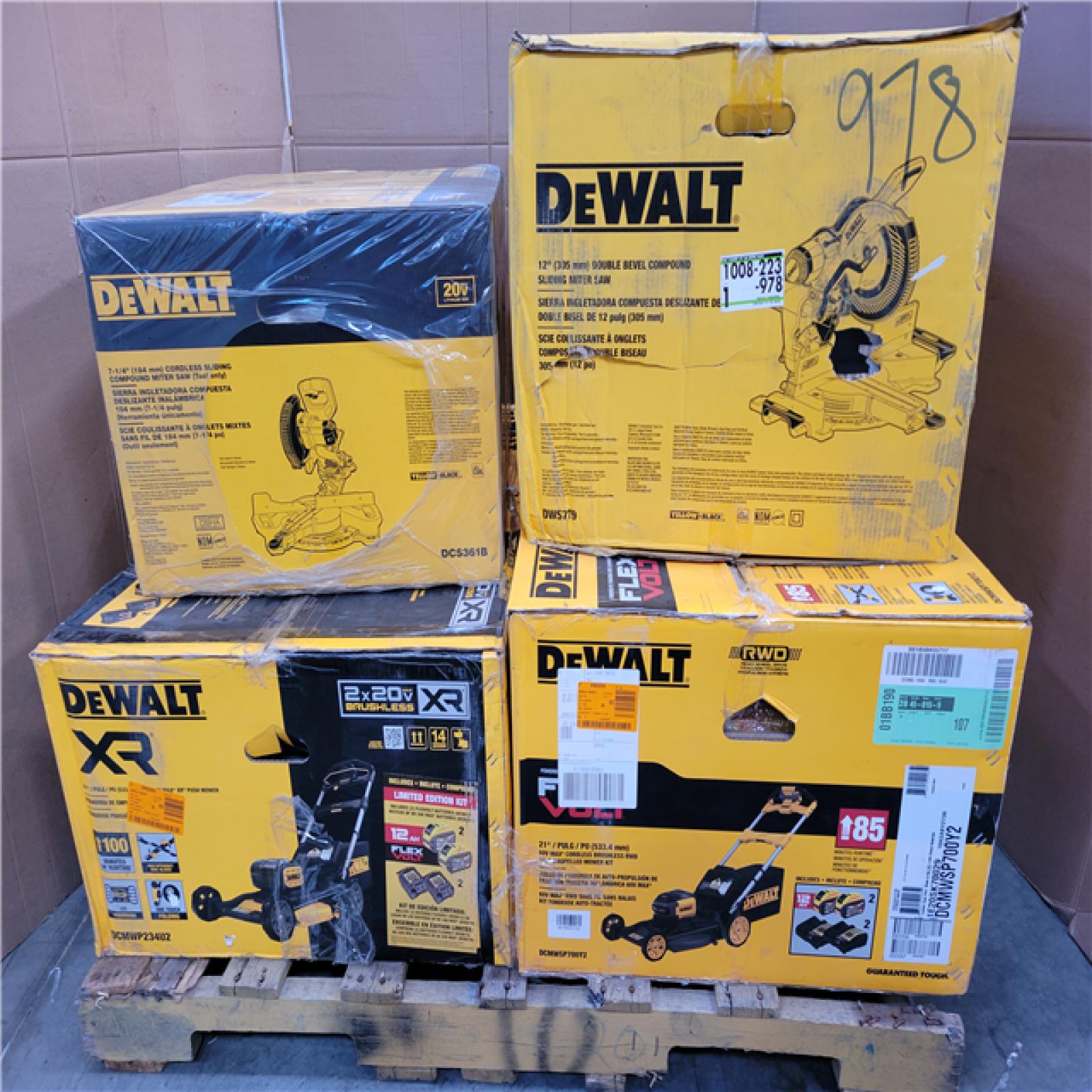 CALIFORNIA AS-IS TOOL PALLET