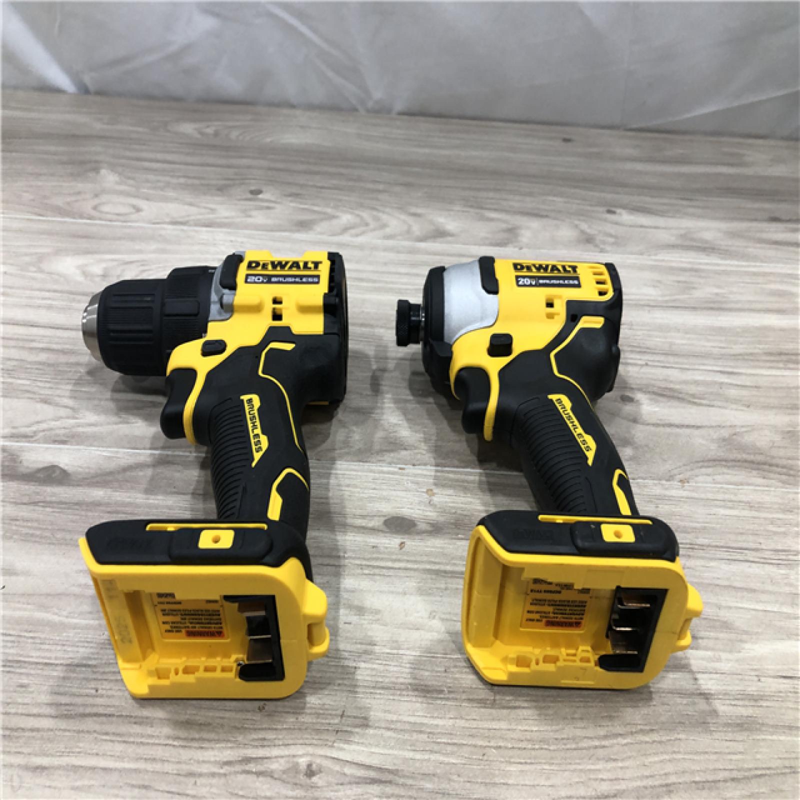 AS-IS DEWALT ATOMIC 20-Volt MAX Lithium-Ion Cordless Combo Kit