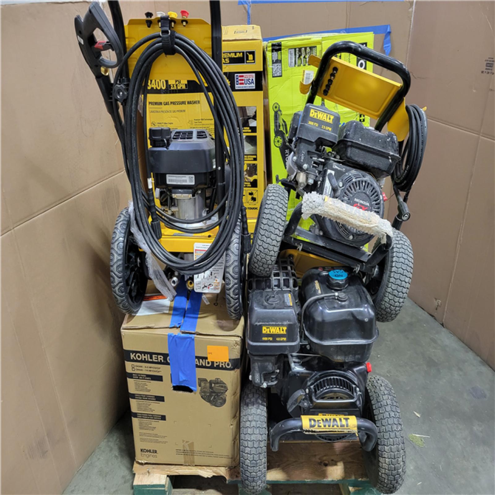 CALIFORNIA AS-IS OUTDOOR POWER EQUIPMENT