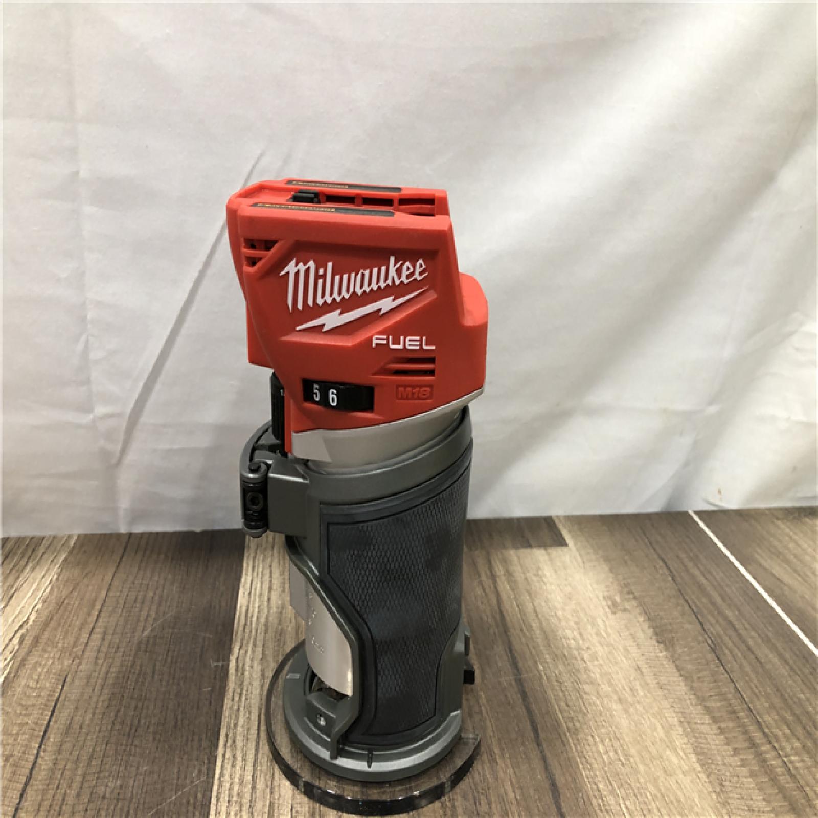 AS-IS Milwaukee M18 FUEL 18V Lithium-Ion Brushless Cordless Compact Router (Tool-Only)