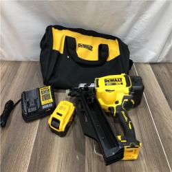 AS-IS DEWALT 20-Volt 21° Cordless Framing Nailer Kit