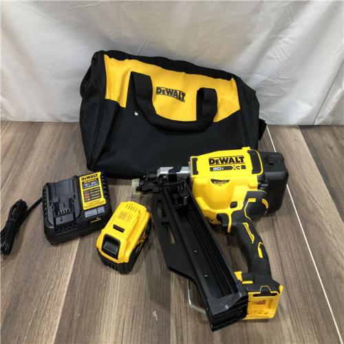 AS-IS DEWALT 20-Volt 21° Cordless Framing Nailer Kit