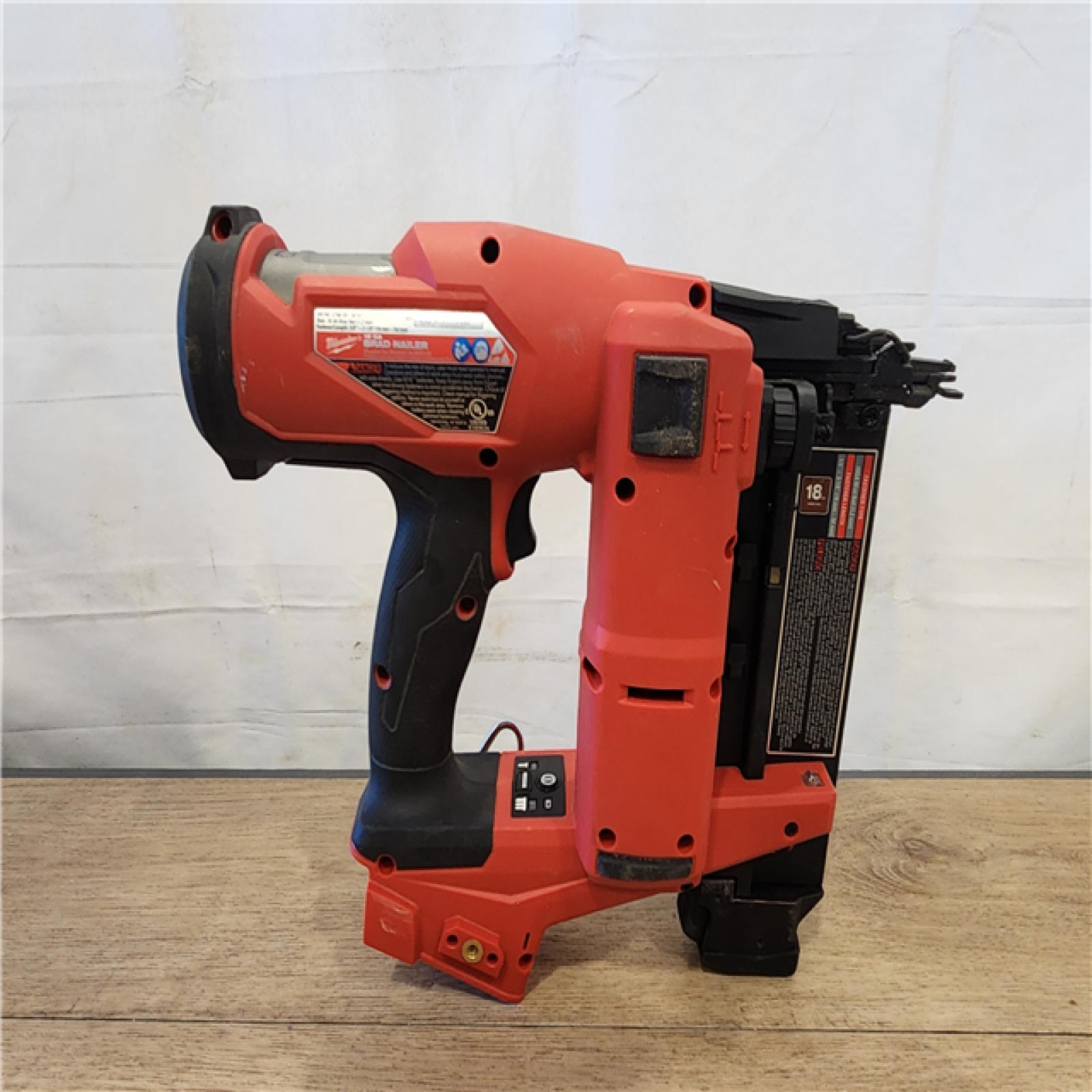 AS-IS- Milwaukee M18 Fuel 18V Brushless 18-Gauge Brad Nailer (Bare Tool)
