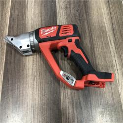 AS-IS Milwaukee 18-Volt Lithium-Ion Cordless 18-Gauge Double Cut Metal Shear (Tool-Only)