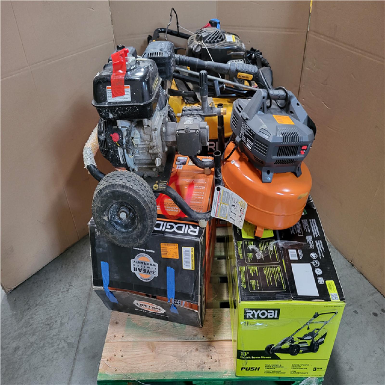 CALIFORNIA AS-IS OUTDOOR POWER EQUIPMENT