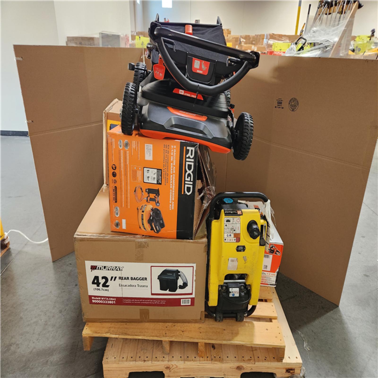 CALIFORNIA AS-IS OUTDOOR POWER EQUIPMENT