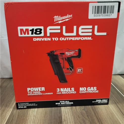LIKE NEW! Milwaukee FUEL 21-Degree Cordless Framing Nailer (Tool Only)