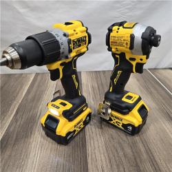GOOD  DEWALT 20V MAX XR Hammer Drill and ATOMIC Impact Driver 2 Tool Cordless Combo Kit with (2) 4.0Ah Batteries, Charger, and Bag