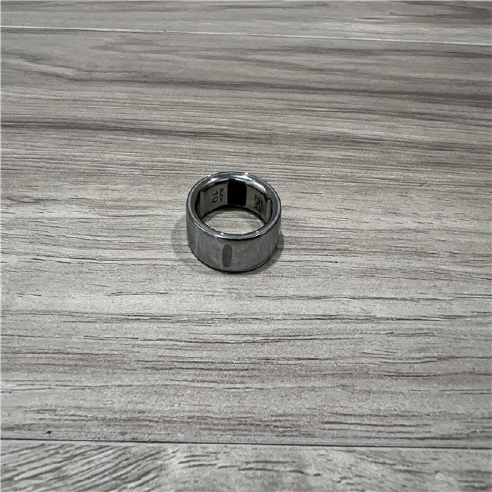 AS-IS Oura Ring Gen 4 Smart Fitness Ring -10 - Silver