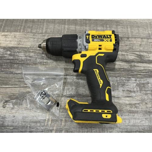 AS-IS DEWALT 20V XR Brushless Cordless 1/2 in. Hammer Drill (Tool-Only)