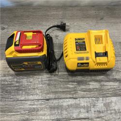 AS-IS DEWALT FLEXVOLT 20V/60V MAX Lithium-Ion 12.0Ah Battery and Fan Cooled Fast Charger