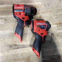 HOUSTON LOCATION - AS-IS Milwaukee 3497-22 12V Brushless Hammer Drill and Impact Driver Combo Kit