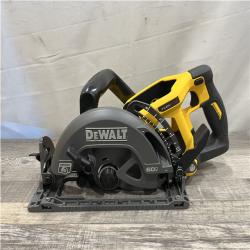 AS-IS DEWALT FLEXVOLT 60V MAX Cordless Brushless 7-1/4 in. Wormdrive Style Circular Saw (Tool Only)