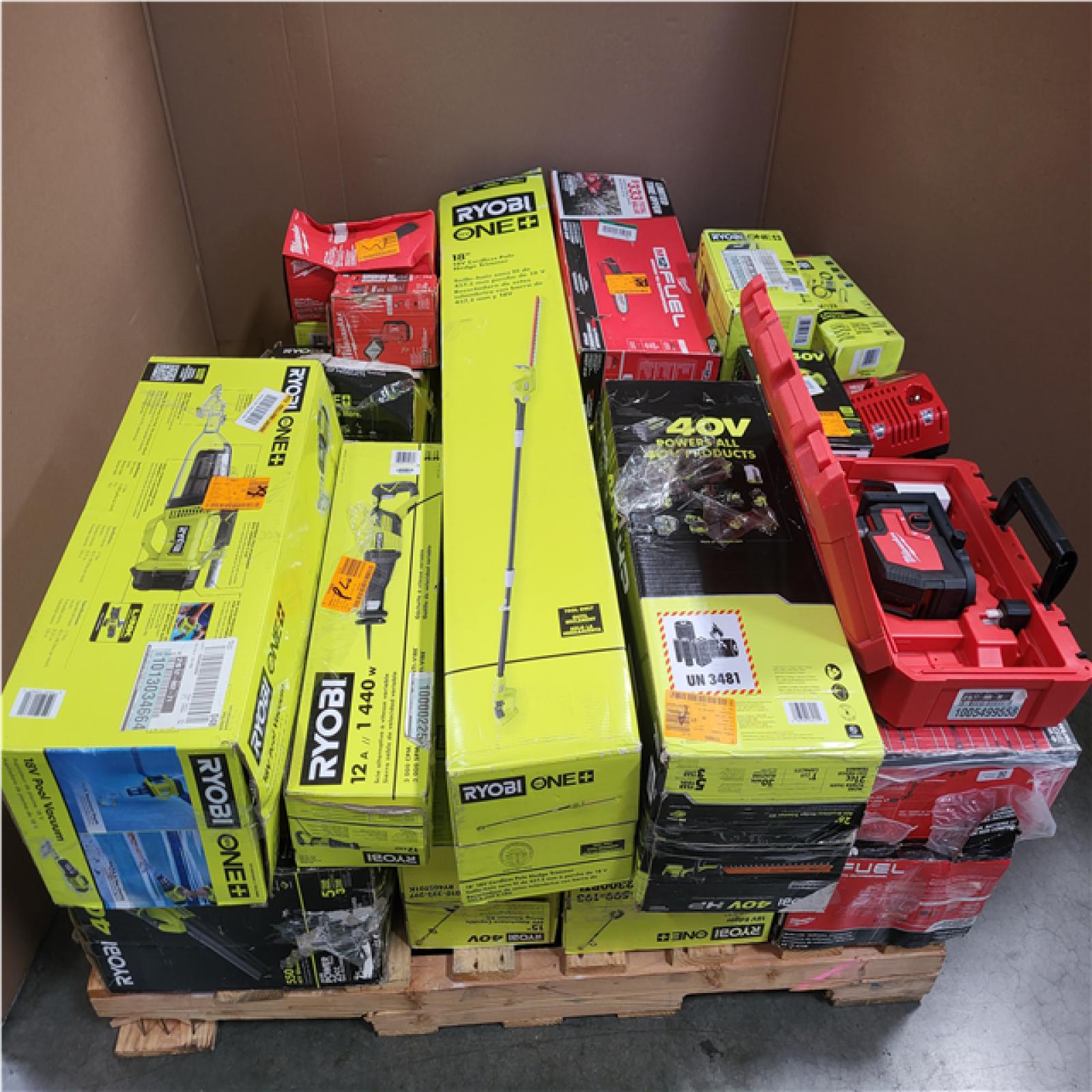 CALIFORNIA AS-IS TOOL PALLET