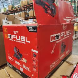 As-Is- M18 FUEL 18V 10 in. Lithium-Ion Brushless Cordless Dual Bevel Sliding Compound Miter Saw Kit with One 8.0 Ah Battery