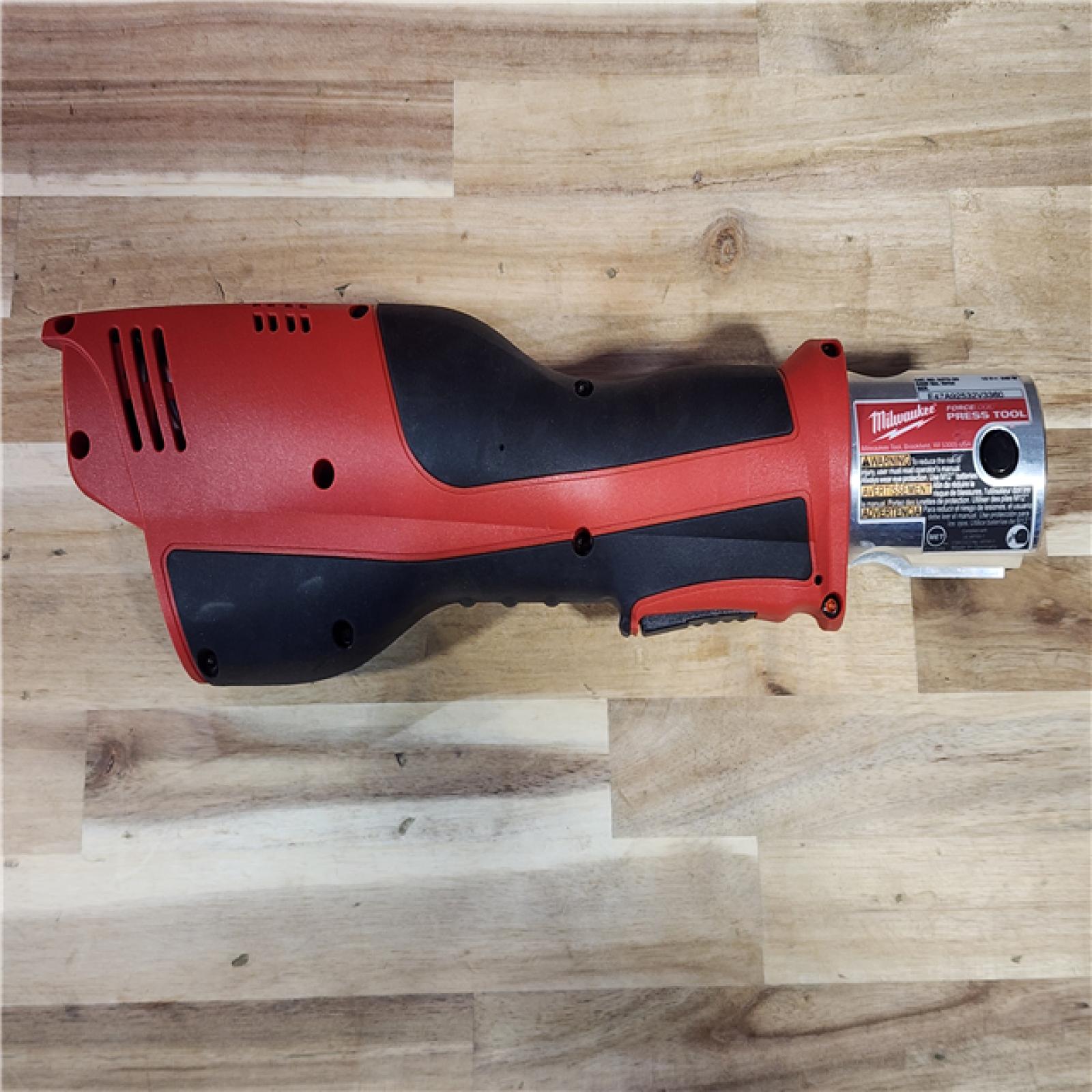 HOUSTON LOCATION - AS-IS M12 12-Volt Lithium-Ion Force Logic Cordless Press Tool Kit (1 Jaws Included) with Two 1.5 Ah Battery and Hard Case