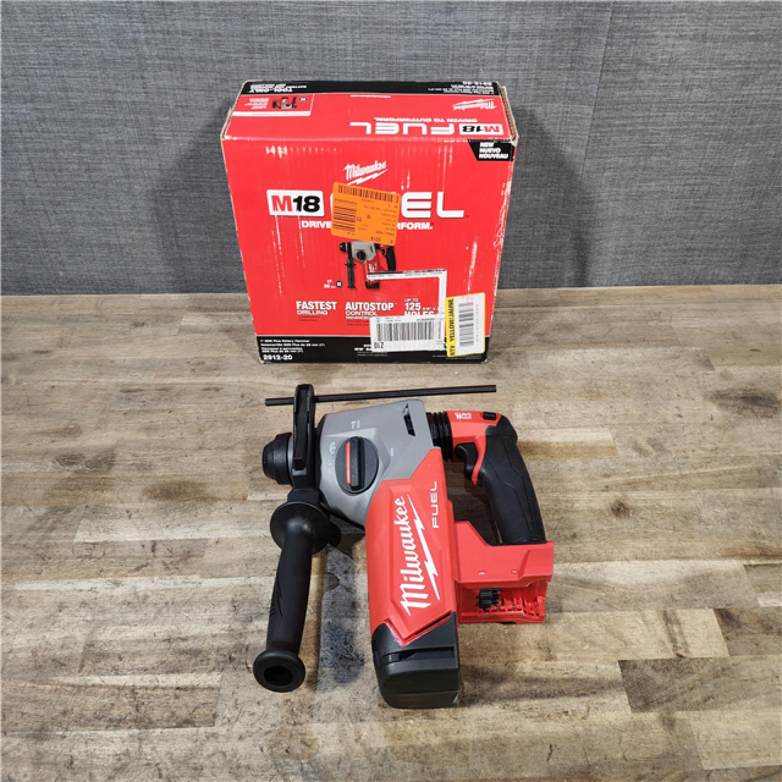 HOUSTON LOCATION - AS-IS Milwaukee M18 FUEL 18V Lithium-Ion Brushless Cordless 1 in. SDS-Plus Rotary Hammer (Tool-Only)
