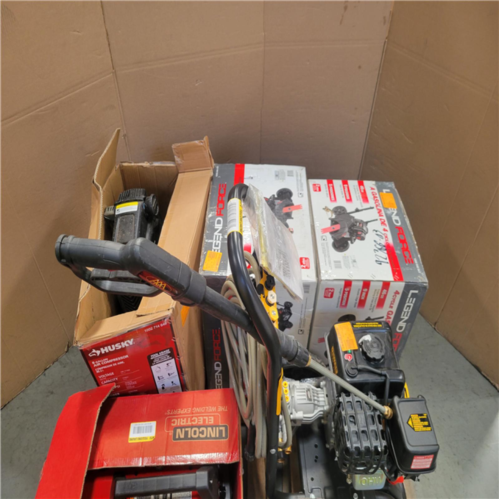 CALIFORNIA AS-IS OUTDOOR POWER EQUIPMENT