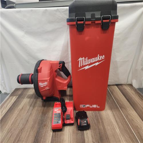 AS-IS- Milwaukee M18 FUEL Drain Snake with CABLE DRIVE Kit