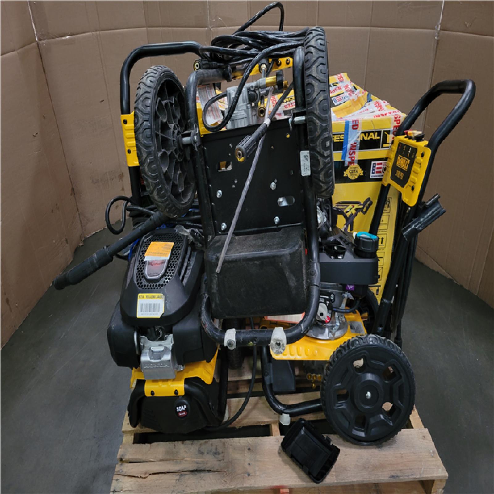 CALIFORNIA AS-IS OUTDOOR POWER EQUIPMENT