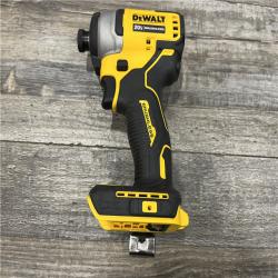 AS-IS DEWALT Atomic 20V Max Lithium-Ion Brushless Cordless Compact 1/4 in. Impact Driver Kit