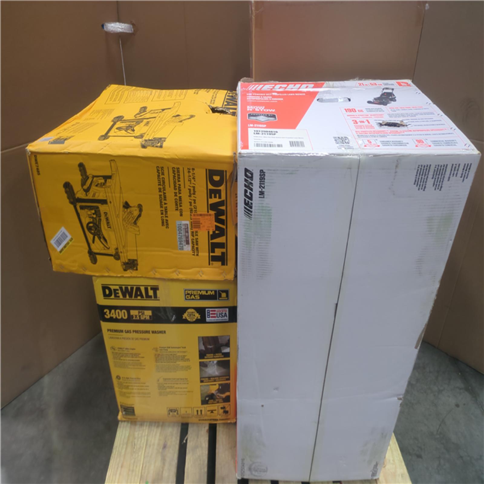 CALIFORNIA AS-IS OUTDOOR POWER EQUIPMENT
