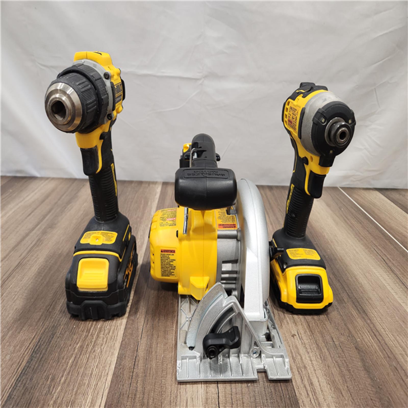 AS-IS- DEWALT 20V MAX Lithium-Ion Cordless 7-Tool Combo Kit with 2.0 Ah Battery  5.0 Ah Battery and Charger