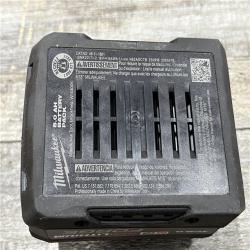AS-IS Milwaukee 18-Volt Lithium-Ion REDLITHIUM FORGE Starter Kit with 8.0Ah Battery and Rapid Charger